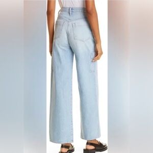 Frame Genoa High Rise Cargo Pocket Wide Leg Jeans Pristine Condition Size 24